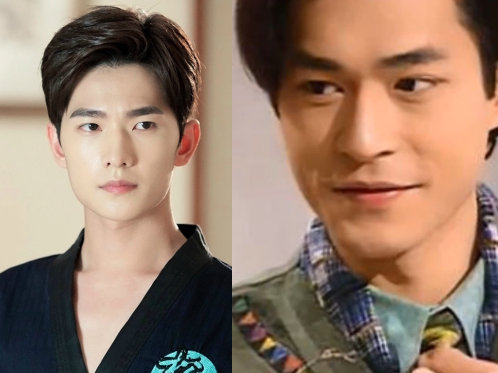 古天乐早年拍戏五官俊俏皮肤白皙 杨洋看了都