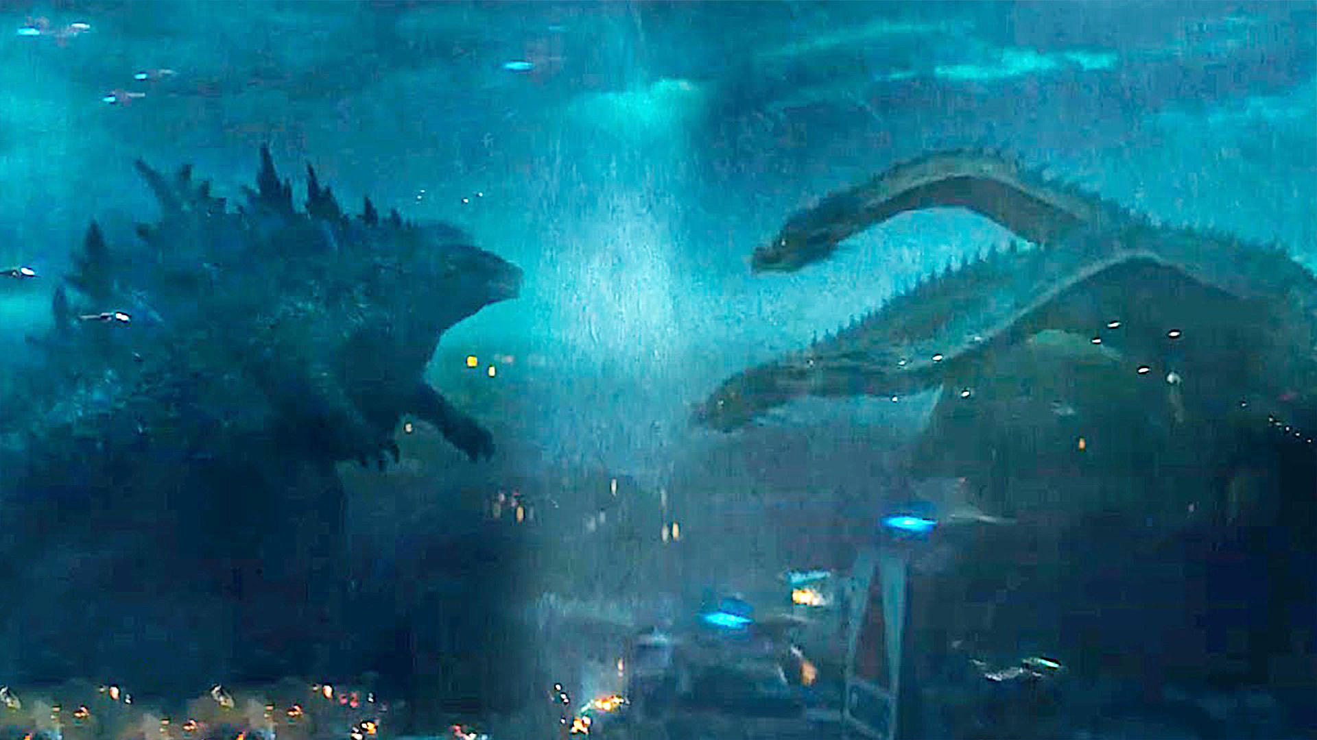 #电影最前线#《哥斯拉2怪兽之王》预告解析,哥