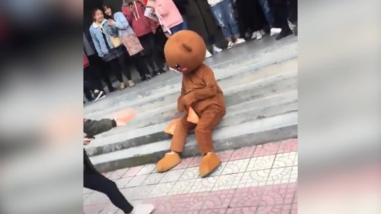 #搞笑趣事#把我可爱的熊本熊还给我,谁让你这