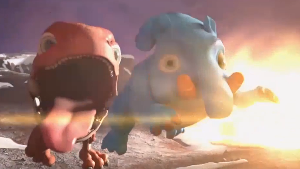 亲宝恐龙乐园儿歌:恐龙宝宝跳舞 英文早睡早起