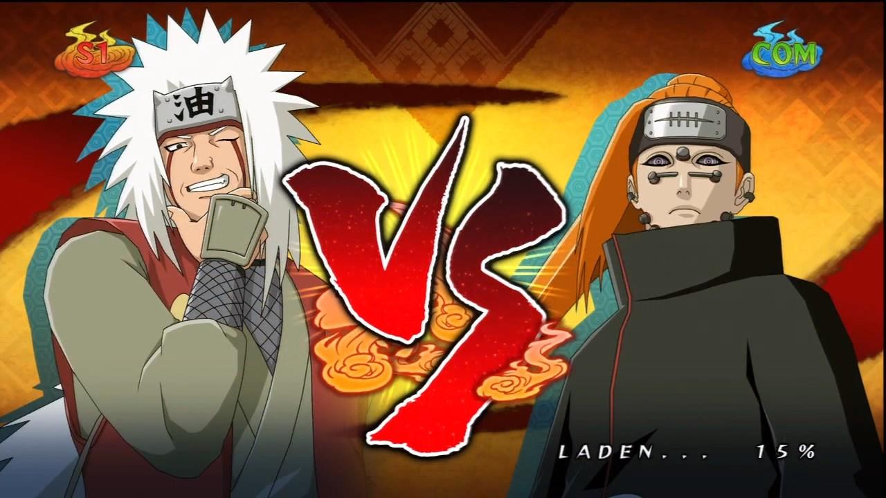 #火影忍者# 自来也vs佩恩!经典游戏CG:火影忍